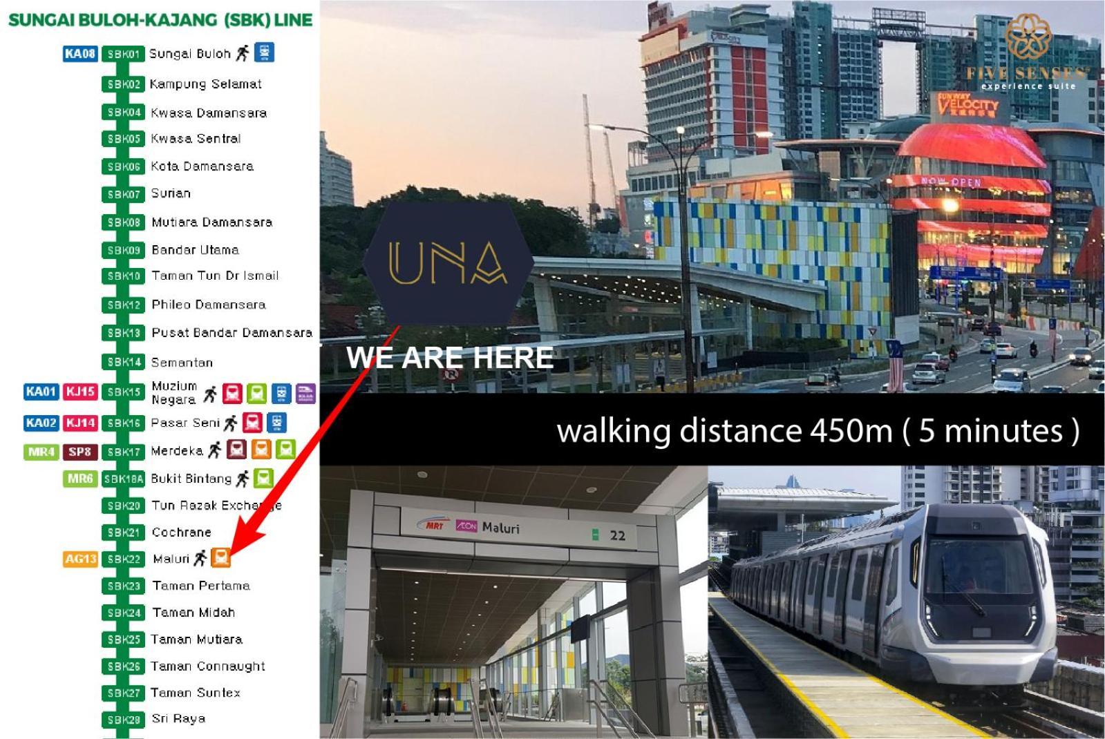 Una Serviced Apartment, Sunway Velocity Kuala Lumpur Eksteriør billede